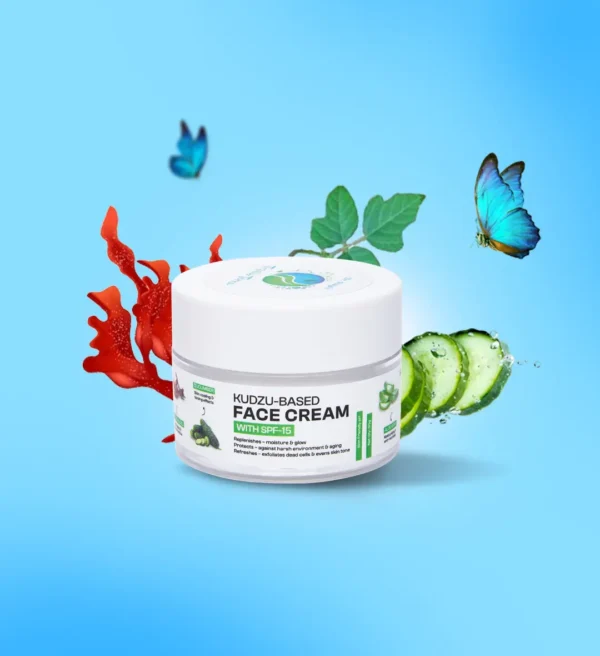 Dr. Pooja’s Trqois Terra Kudzu-based Face Cream with SPF-15